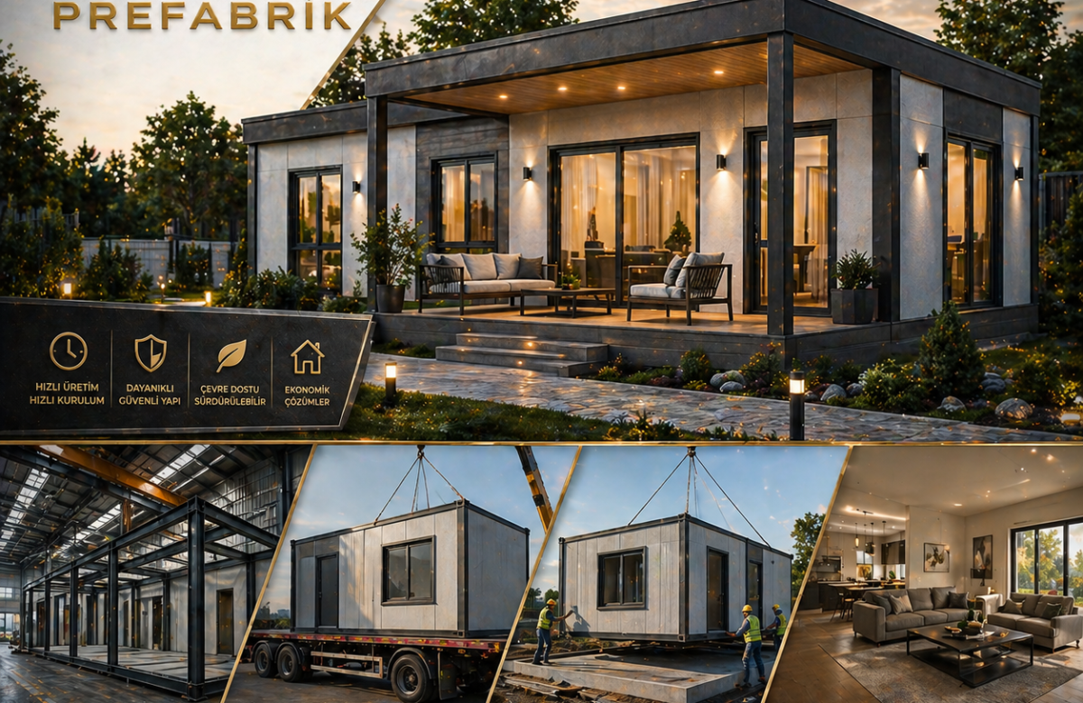 Manisa Prefabrik Ev
